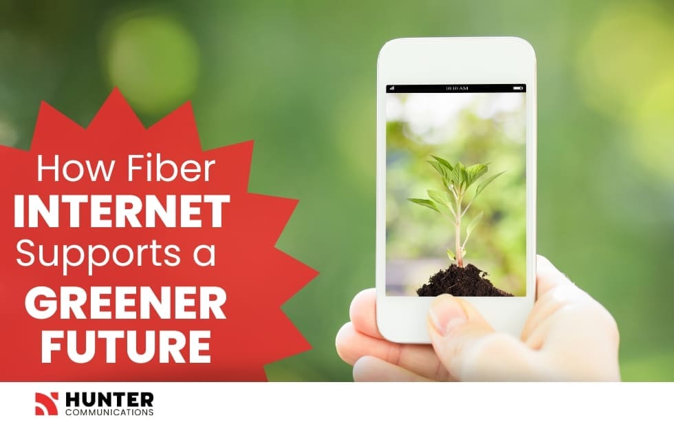 How fiber internet supports a greener future